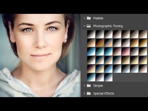 Using the Hidden Color Grading Presets in Photoshop Video
