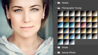 Using the Hidden Color Grading Presets in Photoshop