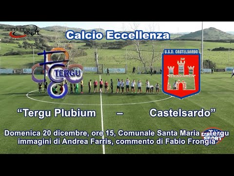Calcio Eccellenza – Tergu Plubium – Castelsardo (2-1)