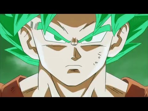 Goku si trasforma in super sayan green