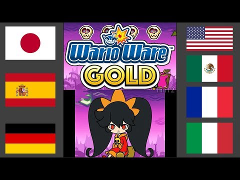WarioWare Gold (Multilanguage) - Ashley's In-Game Voice Lines (7 Dubs)
