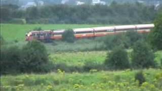 preview picture of video '142 & 146 on 1705 Heuston-Ennis passing Clarecastle, Co. Clare 22-August-2008'