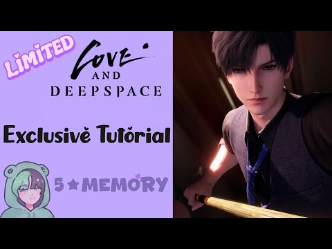 Zayne: Exclusive Tutorial | 5 Star Memory Kindled | Limited | Love and Deepspace | Double Kiss
