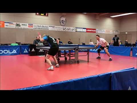 TT Regionalliga West 2023 03 05 Einzel Richard Prause vs  Oliver Bovians 3 0