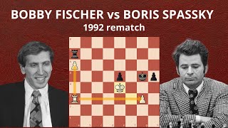 Bobby Fischer vs Boris Spassky | Rematch, played in Belgrade1992 | Legendary Endgame Masterclass