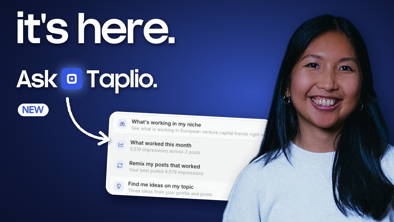 Taplio video preview
