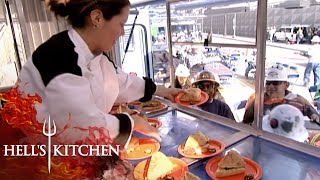 Chefs Try To Cook For Construction Workers | Hell's Kitchen
