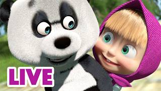 🔴 LIVE STREAM 🎬 Masha and the Bear 🤵🤗 It’s Panda-monium! 🐼💥🙃