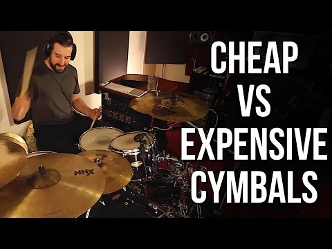 Cheap vs Expensive Cymbals