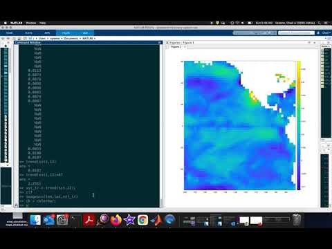 How to analyze trends in sea surface temperature using CDT