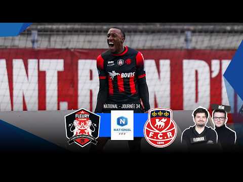 ⚽FLEURY 91 vs ROUEN : LA FINALE POUR LA 3E PLACE