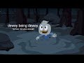 Dewey Duck Being Dewey Duck For Two Minutes Straight