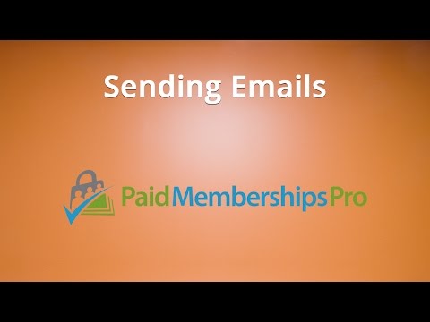 Paid Memberships Pro Tutorial 3 Sending Emails