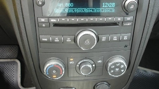 How to replace a radio in a 2006 hhr