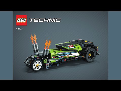 LEGO 42103 Dragster (4K) - building instructions 2/2
