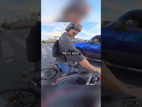 Biker Surprises Teen and Makes His Day…