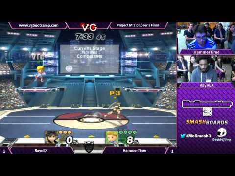 LF: McSmashter 3 - RaynEX (Wolf) vs. HammerTime (Lucas)