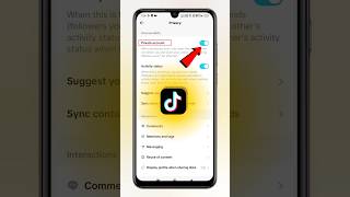 Download lagu Tiktok Account Private Kaise Kare 2026 | How To Private TikTok Account #techfrack #shorts #tiktok mp3