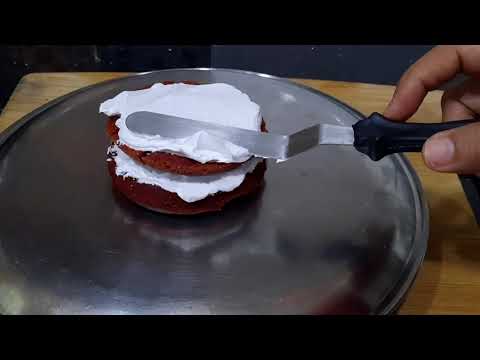 Friendship day special Red Velvet Cake Decoration - Cake Decoration- Sugandha R Kitchen