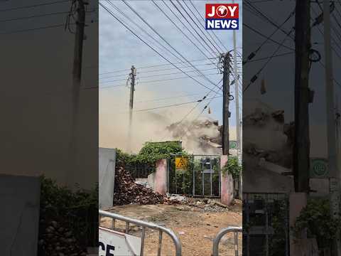 Watch: Entire Osu Building Crashes Down During Demolition