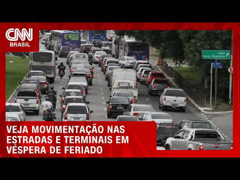 Terminais de SP devem receber 487 mil passageiros em véspera de feriado | BASTIDORES CNN