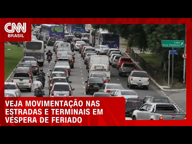 Terminais de SP devem receber 487 mil passageiros em véspera de feriado | BASTIDORES CNN