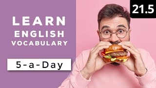 Learn English Vocabulary Daily #21.5 — British English Podcast