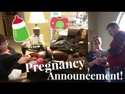 TELLING OUR FAMILY THAT WE ARE PREGNANT! Video