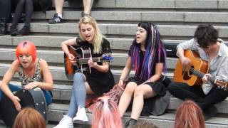 You Don&#39;t Love Me Like You Should - Hey Violet, acoustic hangout in London 12/06/15