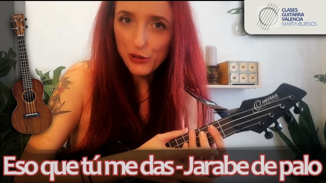 Cómo tocar Eso que tú me das - Jarabe de palo | Ukelele tutorial | Acordes y Ritmo.