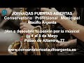 Puertas abiertas conservatorio Ataúlfo Argenta