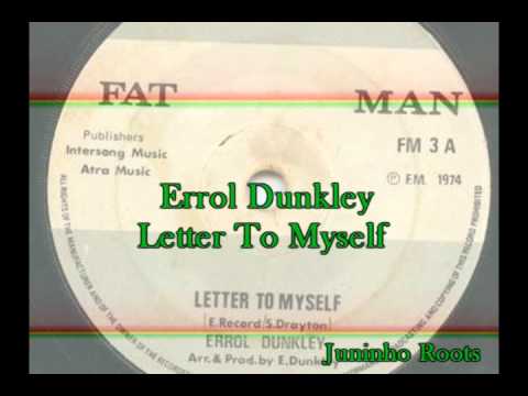 Errol Dunkley - Letter To Myself