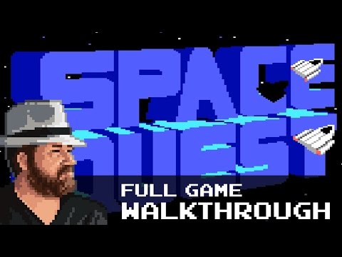 Space Quest II : Vohaul's Revenge EGA - Full Game Walkthrough/No Commentary