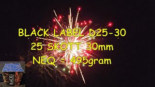 Fyrverkeri tårta Black label D25-30 från 4verkeri 🚀🤩 // Fireworks cake #fyrverkeri #fireworks #pyro