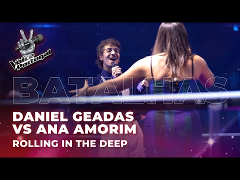 Daniel Geadas vs Ana Amorim - "Rolling In The Deep" | Batalhas | The Voice Portugal 2023