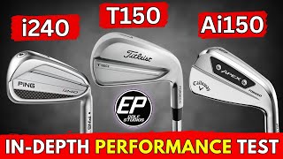 Titleist T150 vs Ping i240 vs Callaway Ai150 - 2025 'FASTER' Players Iron Battle! Which is Best?