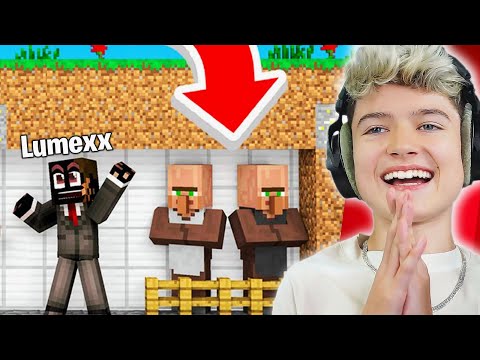 LUMEXX BAUT seine 500.0000 VILLAGER FARM ENDLICH FERTIG 😱 in Minecraft