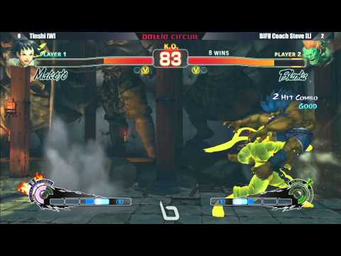 SSF4 AE2012 Grand Final Tinshi vs BIFU Coach Steve - Next Level Battle Circuit #57