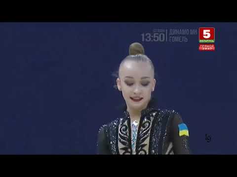 Khrystyna Pohranychna Ribbon Final World Cup Tashkent 2021
