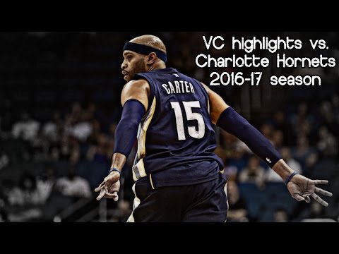 Vince Carter 10 pts, 5 ast & 5 reb @ Hornets (NBA RS 2016/2017) - 21.11.2016
