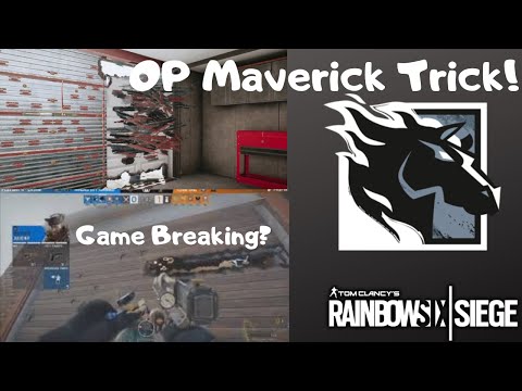 MAVERICK TRICK OP?- No thermite no thatcher— no problem! (Tom Clancy’s Rainbow Six: Siege)