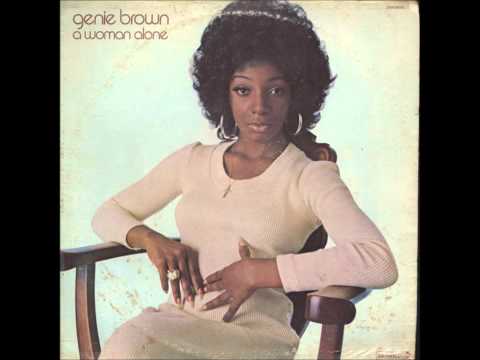 GENIE BROWN - Can t Stop Talking - DUNHILL RECORDS - 1973
