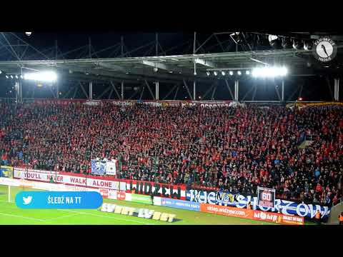 Widzew pozdrawia | Widok z trybuny A |  Ruch, Elana, Wisła, KKS Kalisz | Widzew Łódź - ROW Rybnik