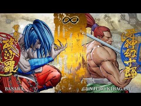 BASARA VS GENJURO KIBAGAMI - Samurai Shodown