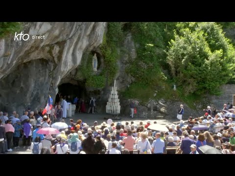 Chapelet du 27 mai 2025 à Lourdes