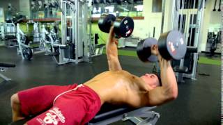 Alternating Dumbbell Chest Press exercise video thumbnail