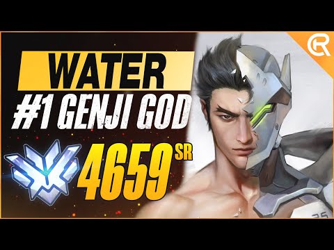 BEST OF WATER - GENJI DASH GOD | Overwatch Water Genji Montage
