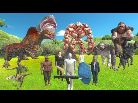 Jurassic World Evolution Camping 35 - Swamp Shark Fps Avatar with all Weapons Prisoner Rescue ARBS