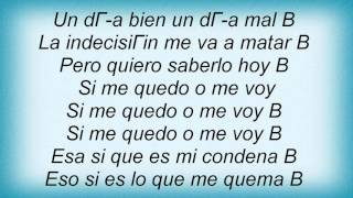Los Fabulosos Cadillacs - Should I Stay Or Should I Go Lyrics