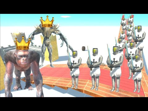 KING BOSSES PROTECT CASTLE FROM THE TEUTONIC KNIGHT  ARMY -  ARBS